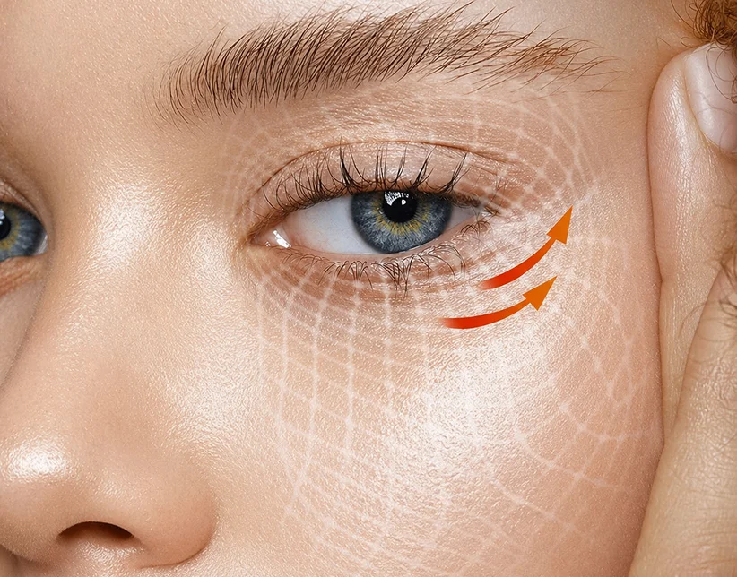 Under-eye rejuvenation treatment