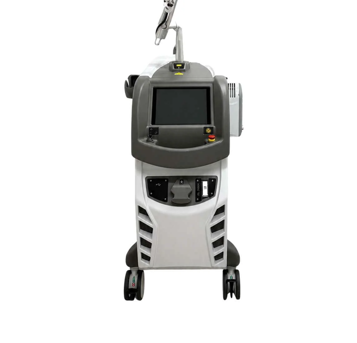 The Quanta Q-Switched laser system on a white background, used for advanced tattoo and pigmentation removal at rtwskin in Tunbridge Wells.